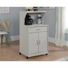 Sauder Microwave/kitchen Cart Modern Grey 431243